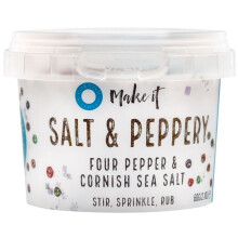 Cornish Sea Salt And Pepper Pinch Salt 60G