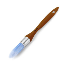 Bates- Trim Farb Pinsel, 0,75 Zoll, Ergonomischer Griff, Synthetische Borsten, Maler Pinsel in Tonfarbe