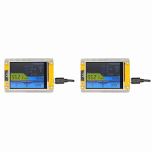 2X Bitcoin Miner V2 55-56KH/S 2.8 Inch Display BTC Smart LCD Display Crypto Solo Lottery Miner
