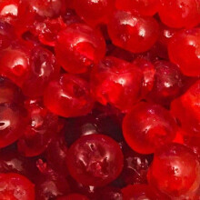 Hides Fine Foods - Red Glace Cherries - 1kg GMO Free - Suitable for Vegetarians - Baking - Desserts - Decorating - Cakes - Cookies - Tart - Mincemeat
