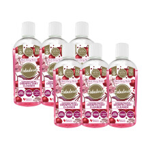 Fabulosa 4 in 1 Concentrated Antibacterial Disinfectant All Purpose Cleaner, 220ml, 6 Pack , Black Cherry Merlot