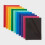 50ct Tissue Paper Colored - Multicolor Gift Packaging for Birthday & Easter, Solid Pattern, 16.5" x 24" 1