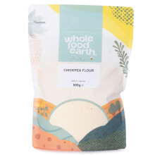 Wholefood Earth Chickpea Flour 500 g | GMO Free | High Fibre