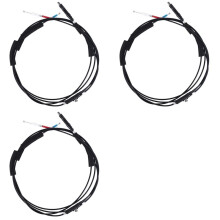 3X Release Cable 74880-SNA-A01for 2006-2011 Sedan 4 Door