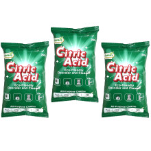 3 x Citric Acid Natural Appliance Descaler All-purpose Cleaner Limescale Remover - 250g