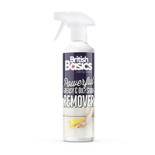 British Basics - Greasy and Oily Stain Remover | Removes Cooking Oil Sauces & Curry 500ml