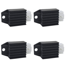 4X 12V 4 Pin Rectifier Regulator for 50Cc 90Cc 110Cc 125Cc Pit Quad Dirt Bike Atv Buggy