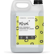 Miniml Eco Washing Up Liquid 5L Refill - Apple Orchard Scented Non Bio & Skin Sensitive Friendly Dish Wash Cleaner that's Plant Based Vegan & Cruelty