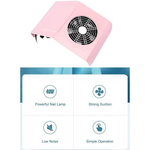 SPECOOL Nagelstaubsauger – 40 W – für professionelle Nagelstudios 1