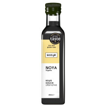 NOYA Sauce - soy free soy sauce organic certified gluten free and plant based brewed in the UK ? Glass 250ml Pack of 1