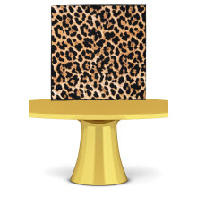 LEOPARD Print A4 Cake Wrap/Cake Ribbon Cake Topper icing paper