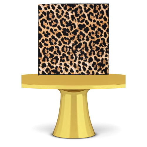 LEOPARD Print A4 Cake Wrap/Cake Ribbon Cake Topper icing paper
