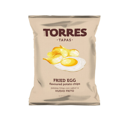 Fried Egg Potato Crisps
