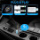 Wireless Carplay & Android Auto Adapter, Mini Stick to Convert Wired Carplay/Android Auto to Wireless, Compatible with Av 5