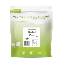 yourhealthstore Traditional Gluten Free Pure Whole Grain Rolled Oats 1kg