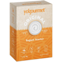 Yogourmet - Yogurt Starters (6 Sachets = 6 Liters) - Make Homemade Yogurt - Natural, Gluten-Free, Kosher, Halal