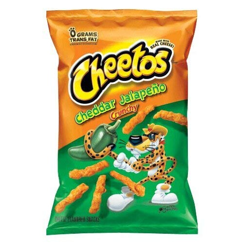 CHEETOS Crunchy Cheddar Jalapeno Flavored Snacks 8.5 oz