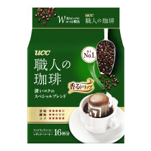 UCC Japan Craftsman's Coffee, Coffee Powder in Takeaway Filter, Vietnam Honduras Special Blend, 16 Bags