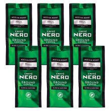 Caff? Nero - Brazil Blend Roasted Ground Coffee (6 x 200g, Brazil Blend)