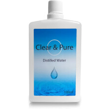SMALL! *100ml* Clear & Pure Distilled Water ? Ultimate Purity for Health and Appliances!