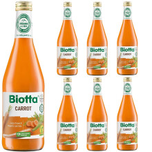 Biotta Organic Carrot Juice| Organic | Rich in Vitamin A which Contributes to the Maintenance of Normal Vision | Source of other Plant-based Nutrients