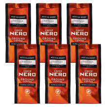 Caff? Nero - Colombia Blend Roasted Ground Coffee (6 x 200g, Colombia)