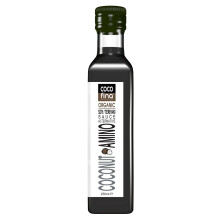 Cocofina Organic Coconut Aminos Alternative to Soy Sauce Teriyaki Sauce Gluten Free Liquid Aminos Soy Free Vegan ? Keto and Paleo - Glass 250ml