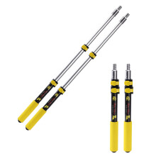 Bates- Verlengingsstok, 1.4 tot 3 Ft, 2 Stuks, Geel, Verfroller Verlengingsstok voor Schilderen