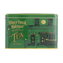 New English Teas Sherlock Holmes Tea Tin with 40 English Breakfast Teabags