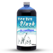 ICE Bear Syrup 'AZO and Glycerine Free, 500 ml Bottle, Concentrate for Slushy Drinks Maker, Ice Slush Machines, Ice Machines, 1:5 to 1:20 (500 ml,