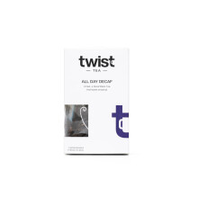 Twist Teas - All Day Decaf ? 15 Plastic-Free Decaffeinated Tea Bags | Smooth Decaf Black Tea Blend | Vegan, Gluten-Free, Great Taste Award Winner