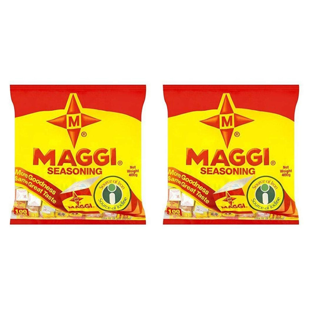 Maggi (Pack Of 2) Seasoning Cubes (100 Cubes) 400G - Product Of Nigeria