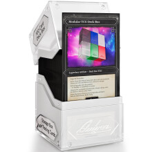 Quiver Time 360 Modular Nexus DeckBlock - Boîte de Deck MTG Durable et Empilable pour Commander