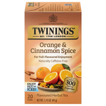 Twinings Orange & Cinnamon Spice Tea - 20 ct (1.41 oz)