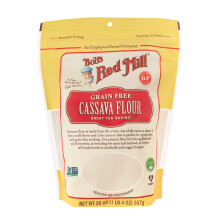 Bob's Red Mill - Grain Free, Gluten Free Cassava Flour, Great For Baking, 567g Pouch