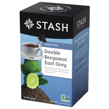 Stash Double Bergamot Earl Grey Black Tea, Tea bags, 18 ct