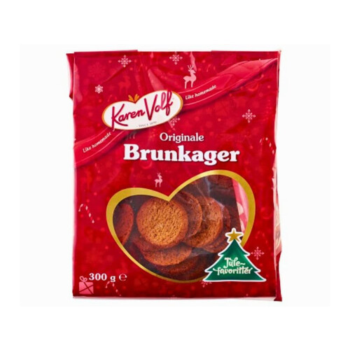 Danish Brunkager - Ginger Biscuits 250g