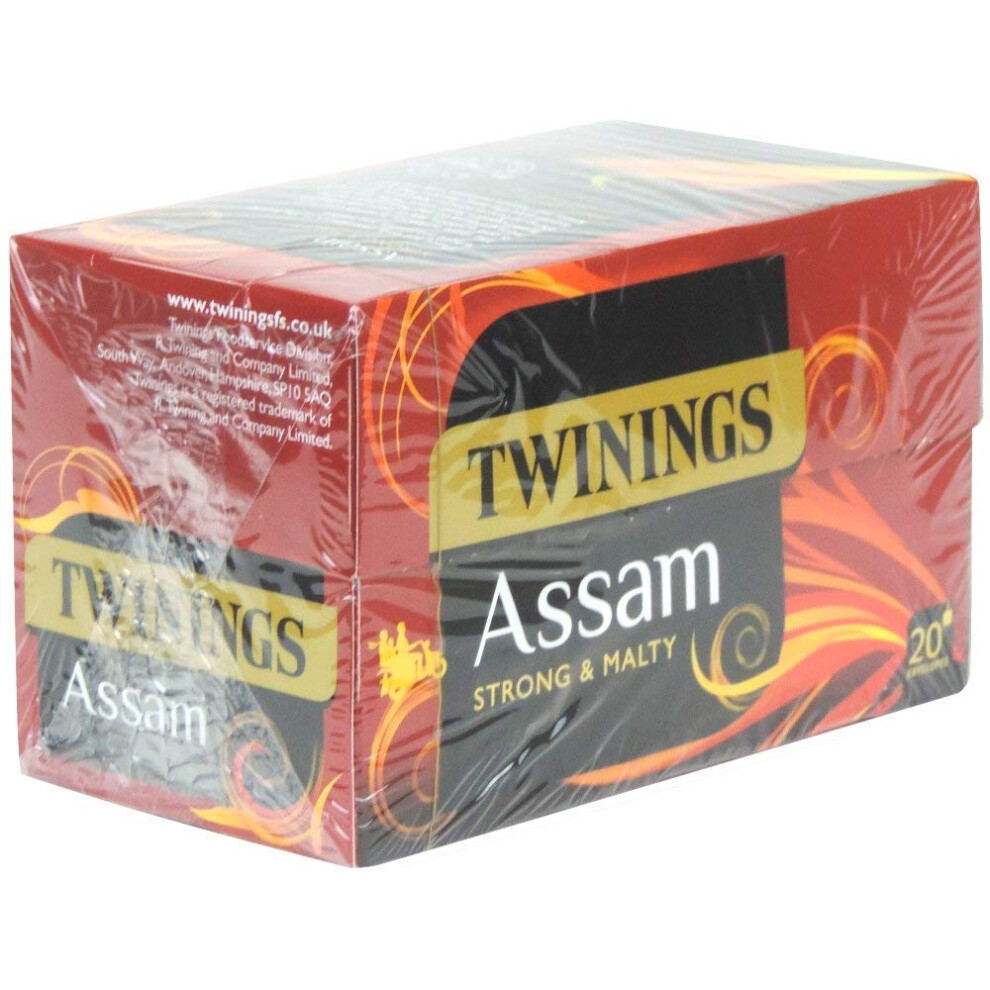 Twinings Assam 20 Envelope Tea Bags 40G
