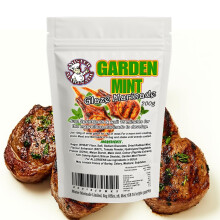 MISTER MARINADE Garden Mint Meat Glaze Marinade & BBQ Rub 200g, Blend of Fresh Mint with a Sweet, Savoury, Tangy Flavour Perfect With Lamb