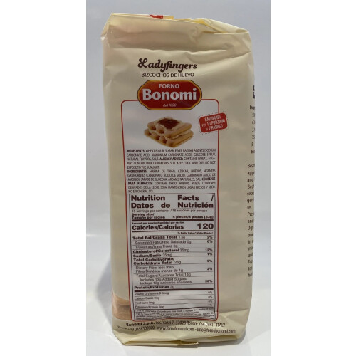 Bonomi Ladyfinger Biscuits (3 x 400g Packs)