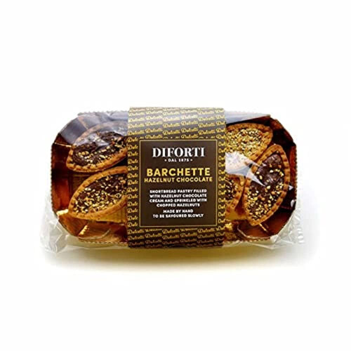 DIFORTI, Barchette Hazelnut Chocolate, 150 g