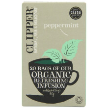 Clipper Peppermint Tea, 20 Bags (Pack of 2), Small