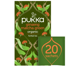 Pukka Ginseng Matcha Green Tea, 20 sachets