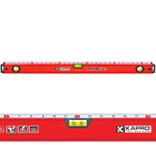 Kapro - 770 Exodus Professionele Waterpas - 91 cm - Met 45 Vial & Liniaal - Voor Nivelleren, Meten, Markeren en Snijden