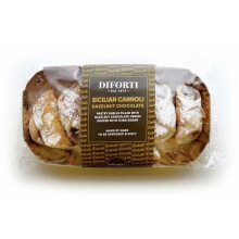 Diforti Sicilian Cannoli with Hazelnut Chocolate Cream 150g - Pack of 3