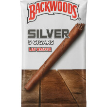 BACKWOODS Wraps - Silver (Russian Cream) - 5 Pack.