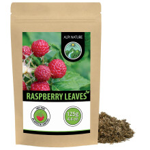 Alpi Nature Raspberry Leaf Tea 125g 4.4 oz, Loose Leaf Tea, Dried and Cut Raspberry Leaves