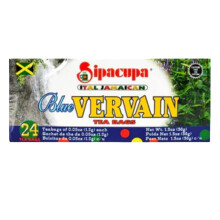 Sipacupa Blue Vervain Herbal Tea 24 Tea Bags (Pack of 1)- Product of Jamaica