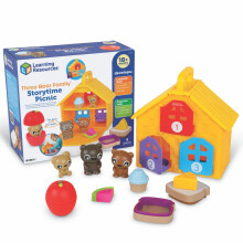 Learning Resources Three Bear Family Storytime Picnic, Shape Sorter, Fine Motor Skills, Montessori Activities, Toddler Outdoor Toys, Sensory Bin, Home