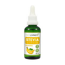 NKD Living Pure Stevia Liquid Drops 50ml (Banana)